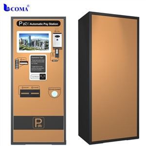 Hot Sale Čiarový kód Ticket Vehicle Access Control Auto Payment Machine Parkovací systém